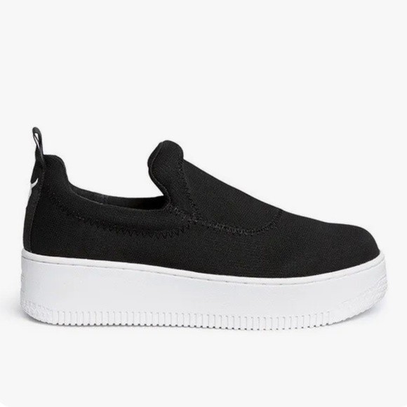 Windsor Smith Shoes - Windsor Smith 50mm Speedy Nylon Mesh Slip On Sneakers in Black